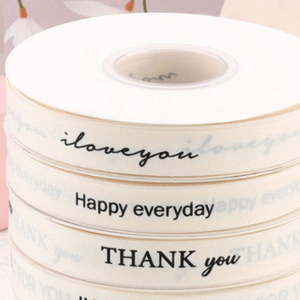 polyester cotton english ribbon