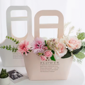 kraft paper flower bag