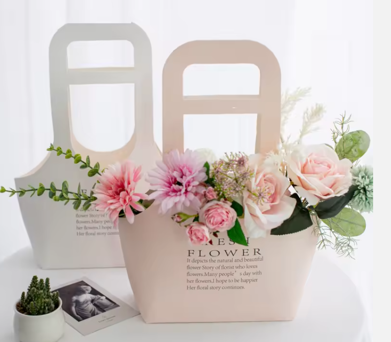 kraft paper flower bag kraft paper flower bag