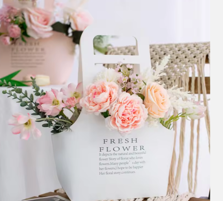 kraft paper flower bag kraft paper flower bag