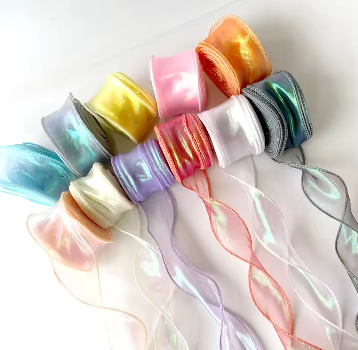 transparent silk ribbon transparent silk ribbon