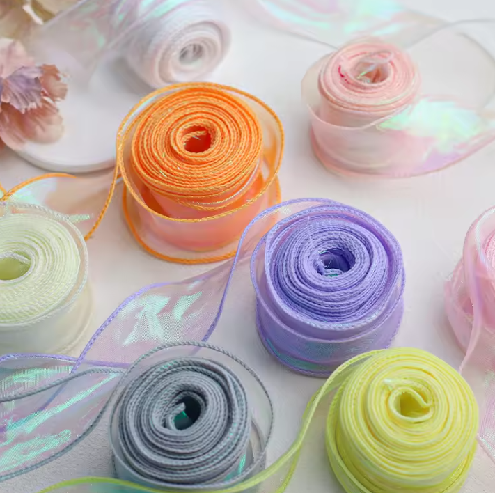 transparent silk ribbon transparent silk ribbon