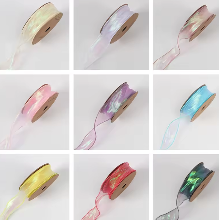 transparent silk ribbon transparent silk ribbon