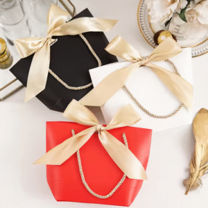 ribbon gift bag