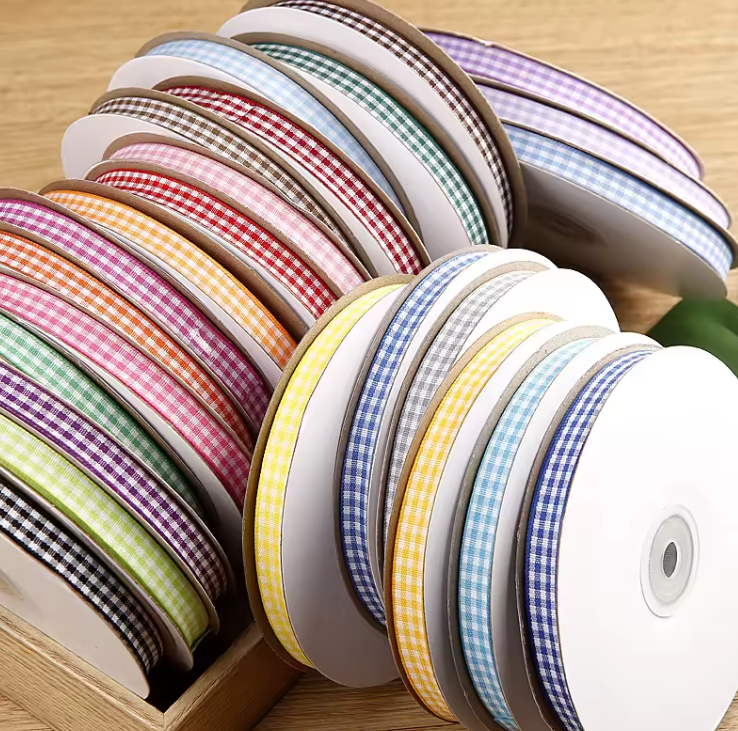 10mm checkered ribbon 10mm checkered ribbon