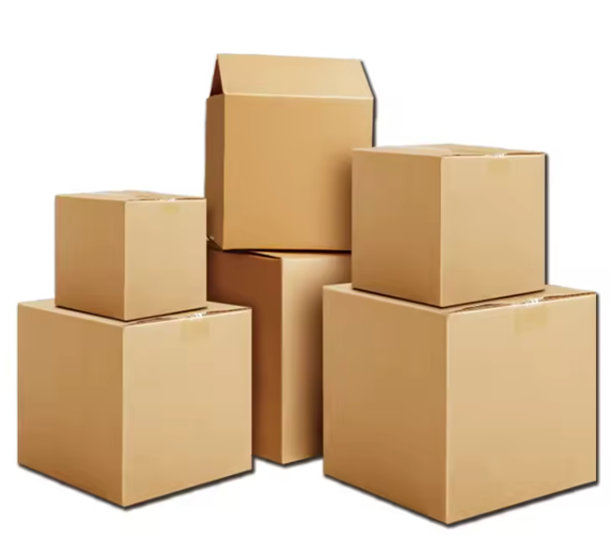 square cardboard box made of kraft paper square cardboard box made of kraft paper