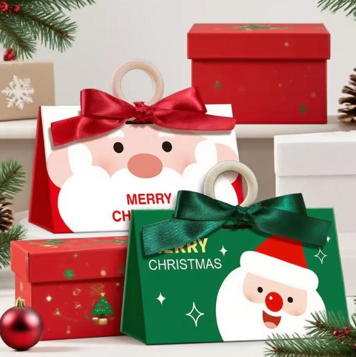 santa claus candy gift apple box santa claus candy gift apple box