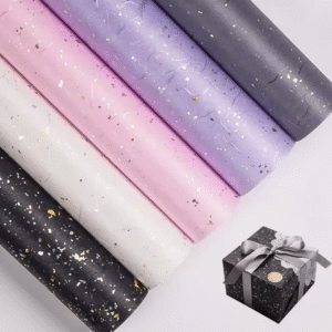 shining packaging paper