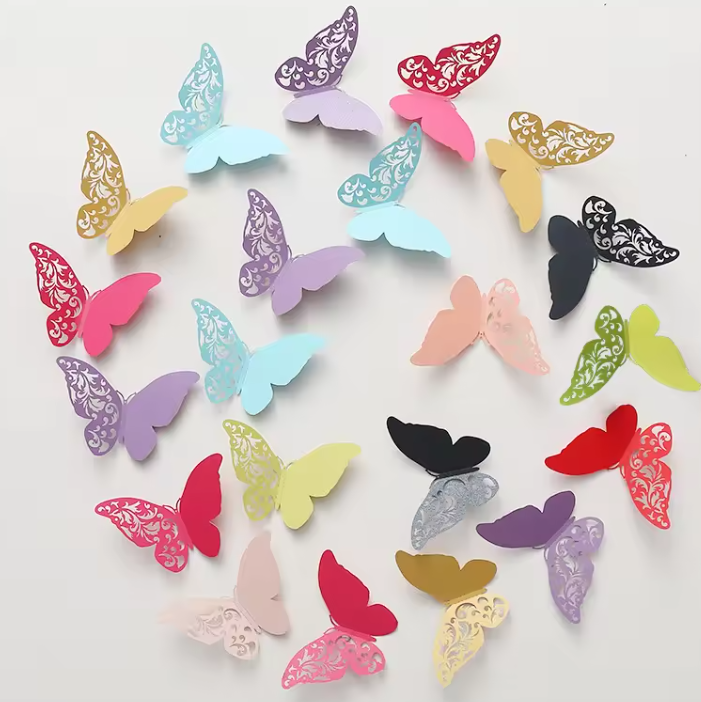 3d butterfly decorative stickers 3d butterfly decorative stickers