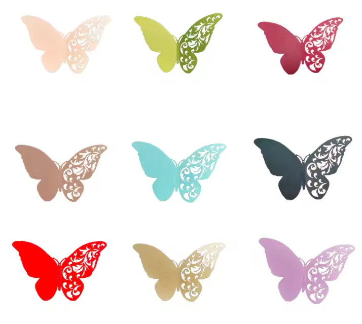 3d butterfly decorative stickers 3d butterfly decorative stickers