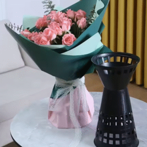 plastic flower arrangement bottom seat