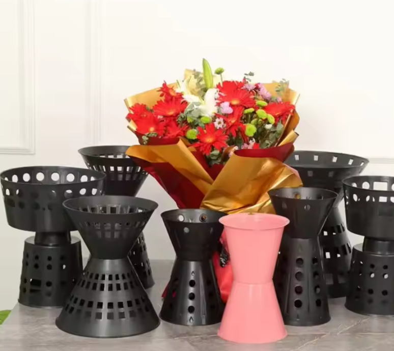 plastic flower arrangement bottom seat plastic flower arrangement bottom seat