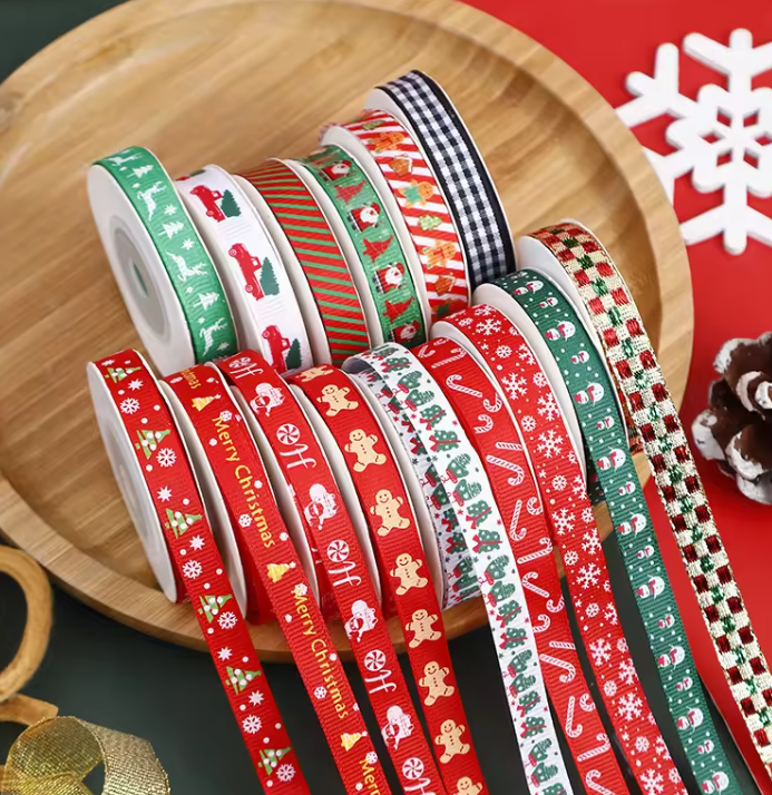 1 centimeter 10 yard roll christmas ribbon 1 centimeter 10 yard roll christmas ribbon