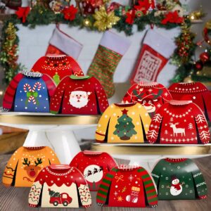 christmas creative sweater shaped candy box
