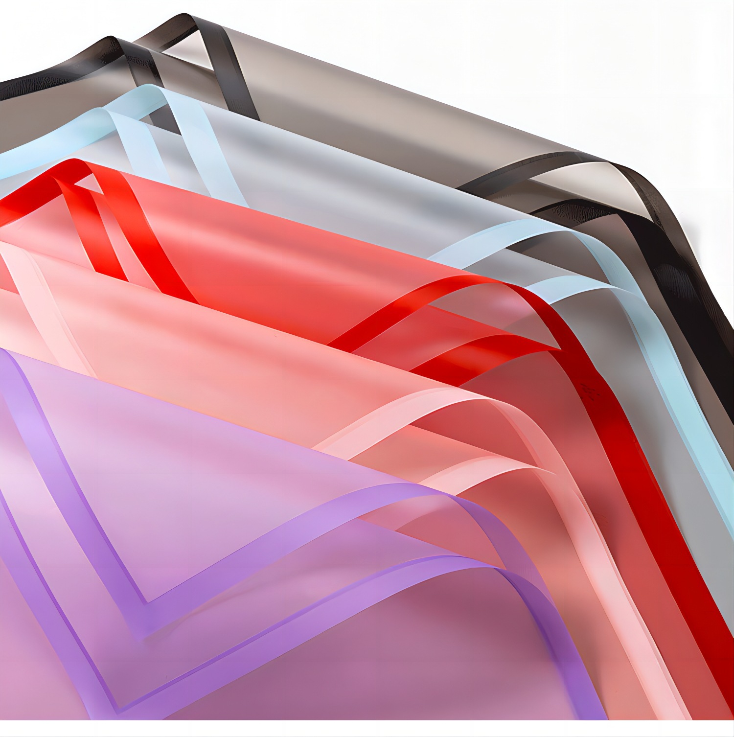 pure color matte metallic edge paper semi transparent waterproof korean style paper used for flower shop pure color matte metallic edge paper semi transparent waterproof korean style paper used for flower shop